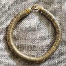 MMA USA bracelet Vintage Brass Flexible Core Antique @a1