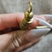 MMA USA bracelet Vintage Brass Flexible Core Antique @a1