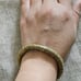 MMA USA bracelet Vintage Brass Flexible Core Antique @a1