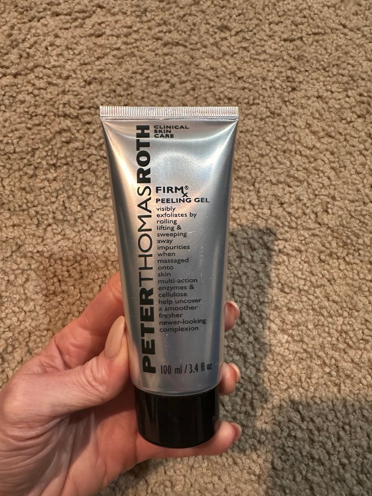 New Peter Thomas Roth Firmx 3.4 oz exfoliating peeling gel