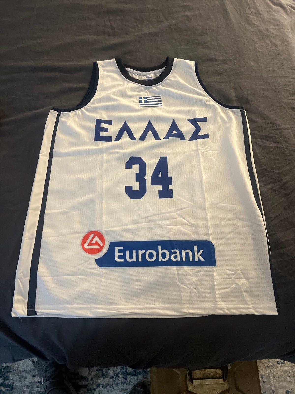 Greece Giannis Antetokounmpo Jersey