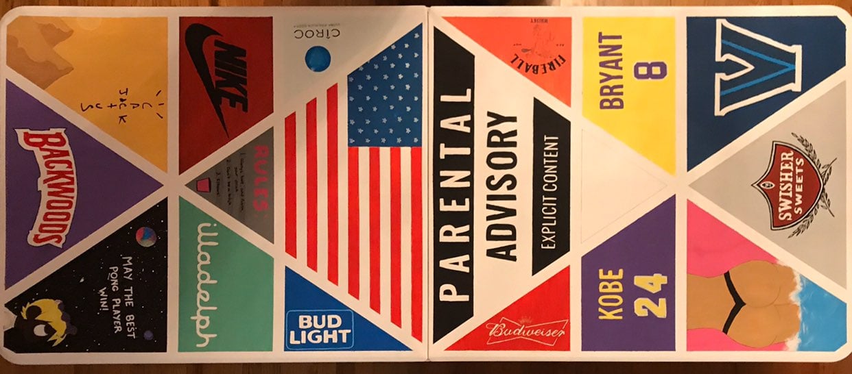 Beer Pong Table - Party Table