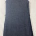 Lauren Ralph Lauren Knit Gray Sleeveless Merino Wool Sweater Tank Dress Size S