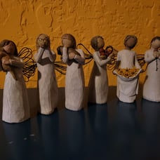 WILLOW tree figurines