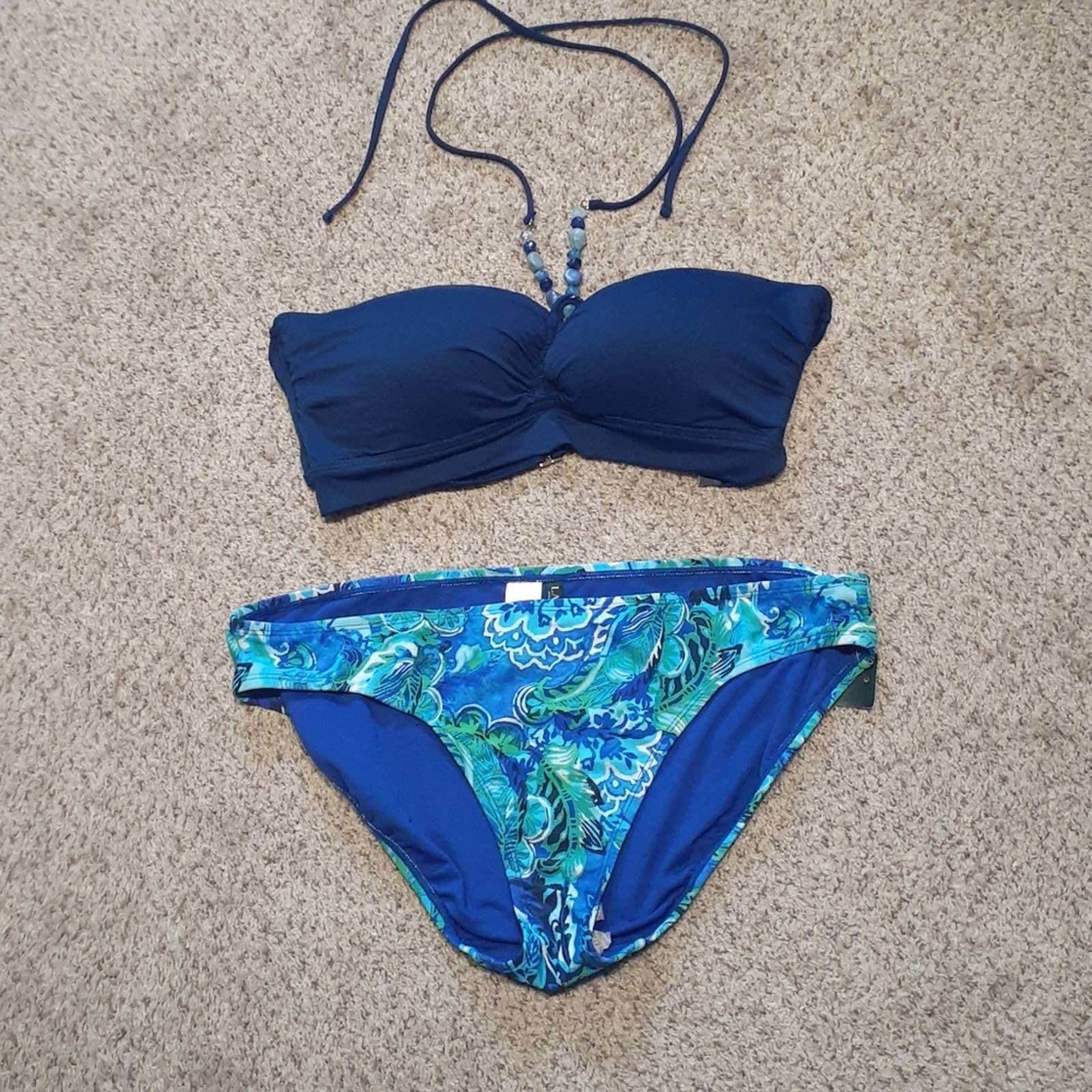 LAUREN Ralph Lauren 16 Bikini,168, NWT