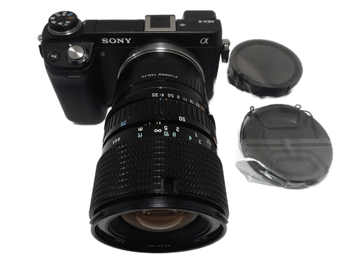 Sony E adapted TAMRON 28-70 mm Zoom Lens