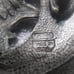 Silver Engraved 3D Flying Eagle Belt Buckle EJC Buckles 1995 Great Vintage USA