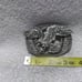 Silver Engraved 3D Flying Eagle Belt Buckle EJC Buckles 1995 Great Vintage USA