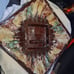 RARE Vintage and retro 1970s funk and trippy glazed drip ceramic ashtray