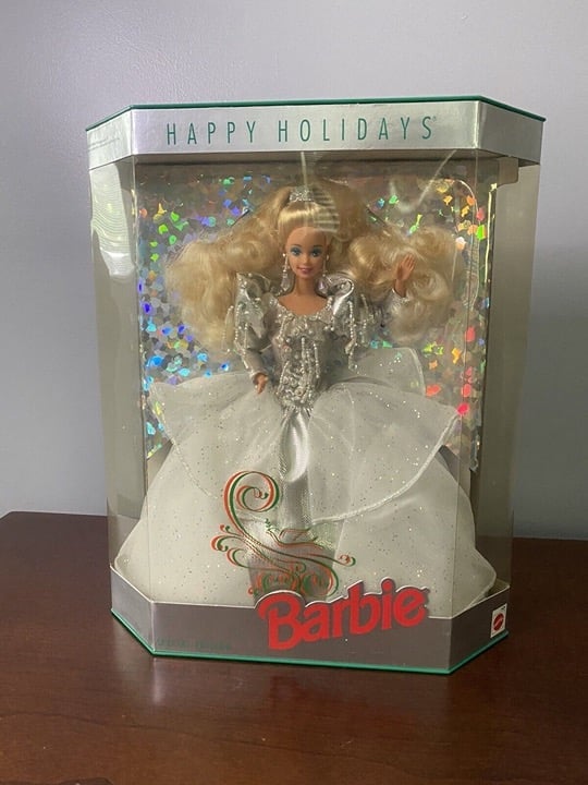 1992 Barbie Doll Holiday Special Edition - New In Box - Mattel 1429