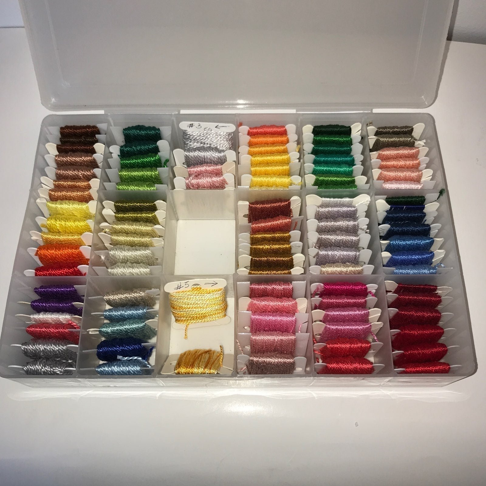 DMC Cotton Perle Bobbins Floss