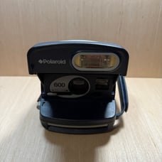 POLAROID Auto Focus Instant 600 Film Camera Navy Blue(UNTESTED) Working No Film