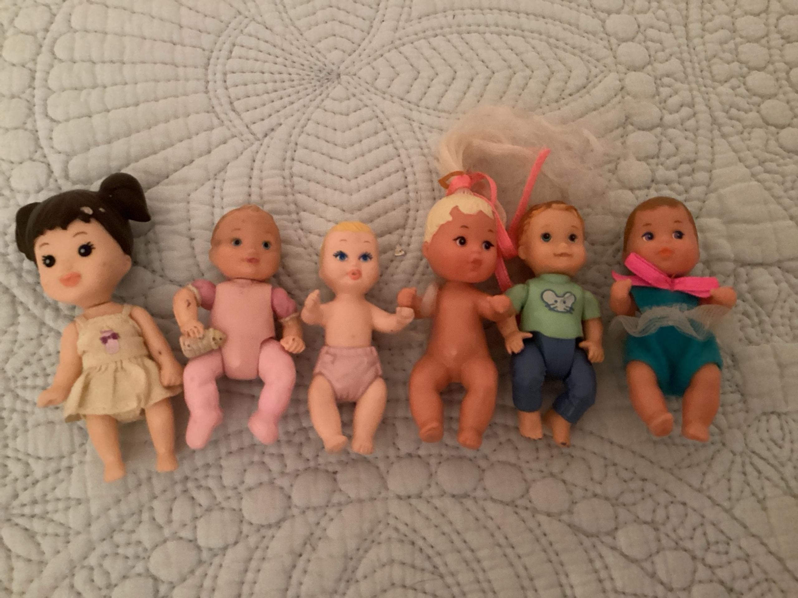 Vintage Fisher Price Loving Family Baby Lot