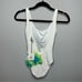 Onia Kelly Scoop Neck Lily Print One Piece Swimsuit