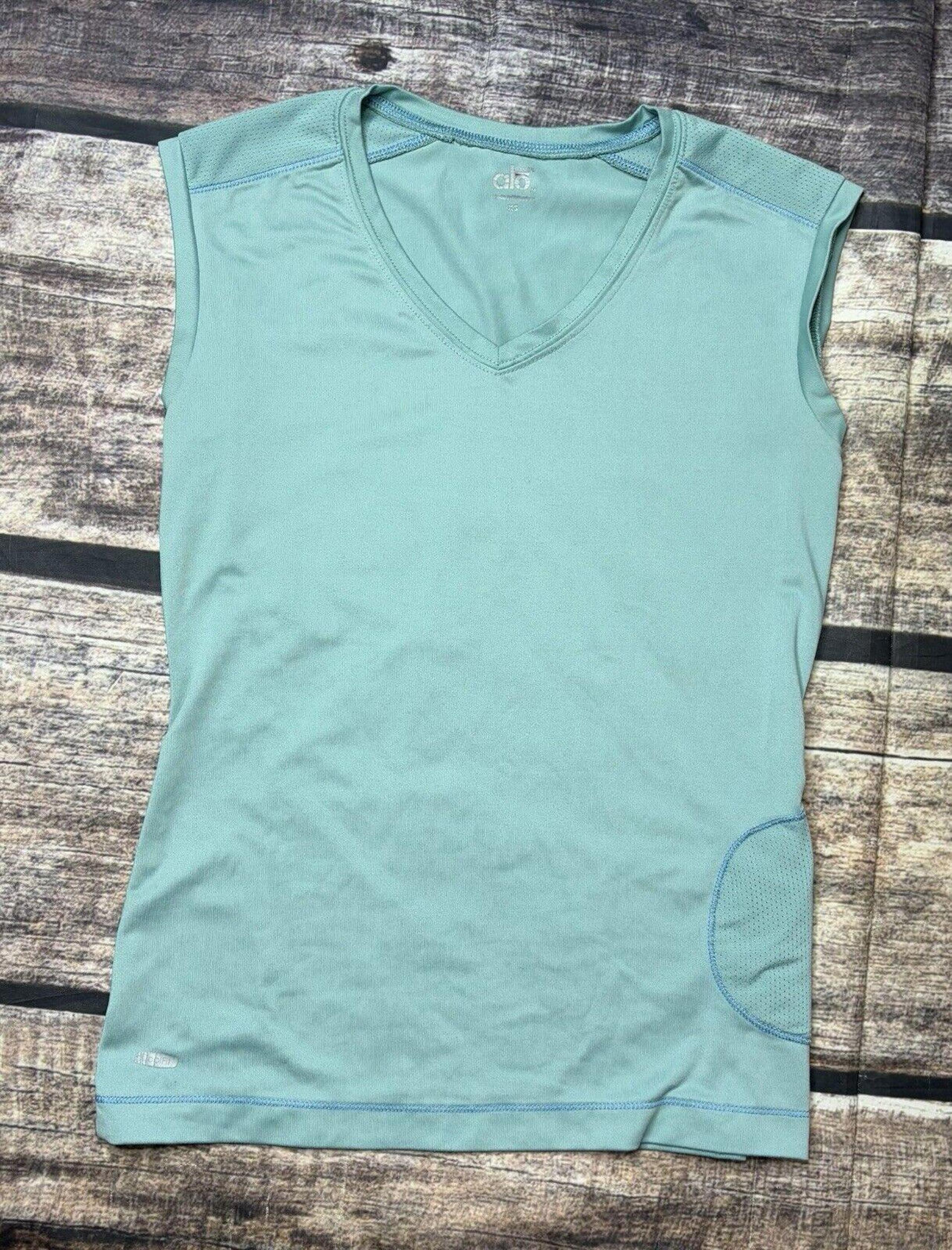 Alo Tank Top Women's XS Yoga Cool Fit Zip Pocket Athleisure Gym Active
