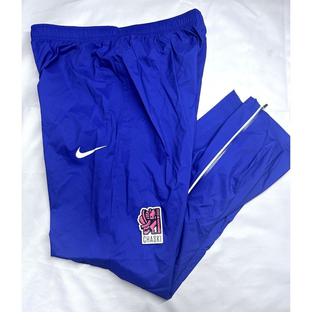 Nike Women Large Pro Elite storm fit TRACK Field Nylon Running Pants 718507-449