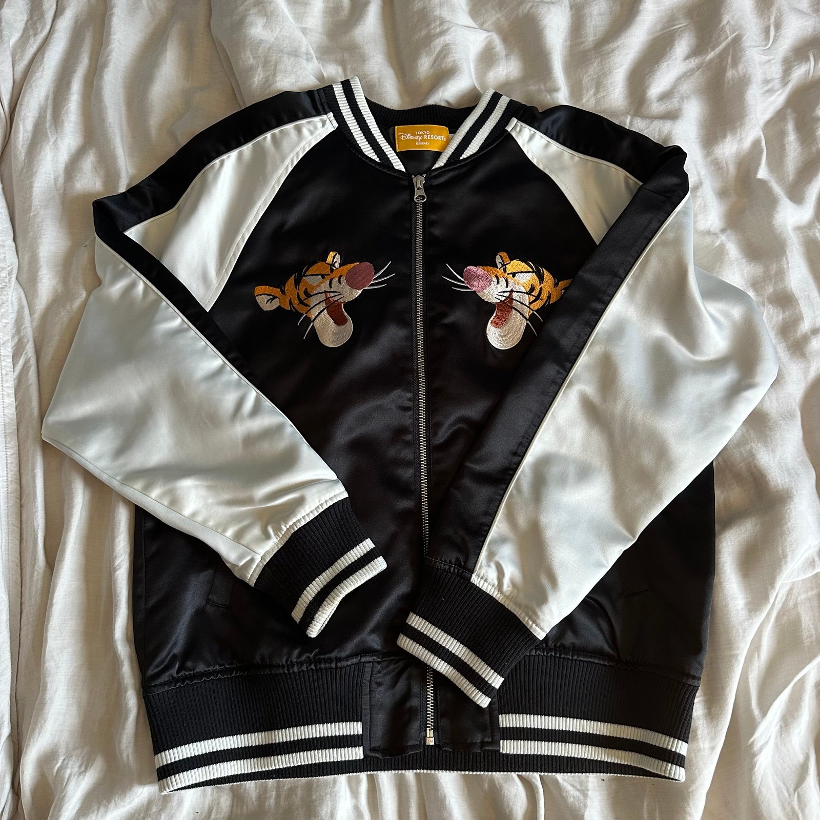 Official Tokyo Disney Parks Tigger Bomber Jacket Disneyland
