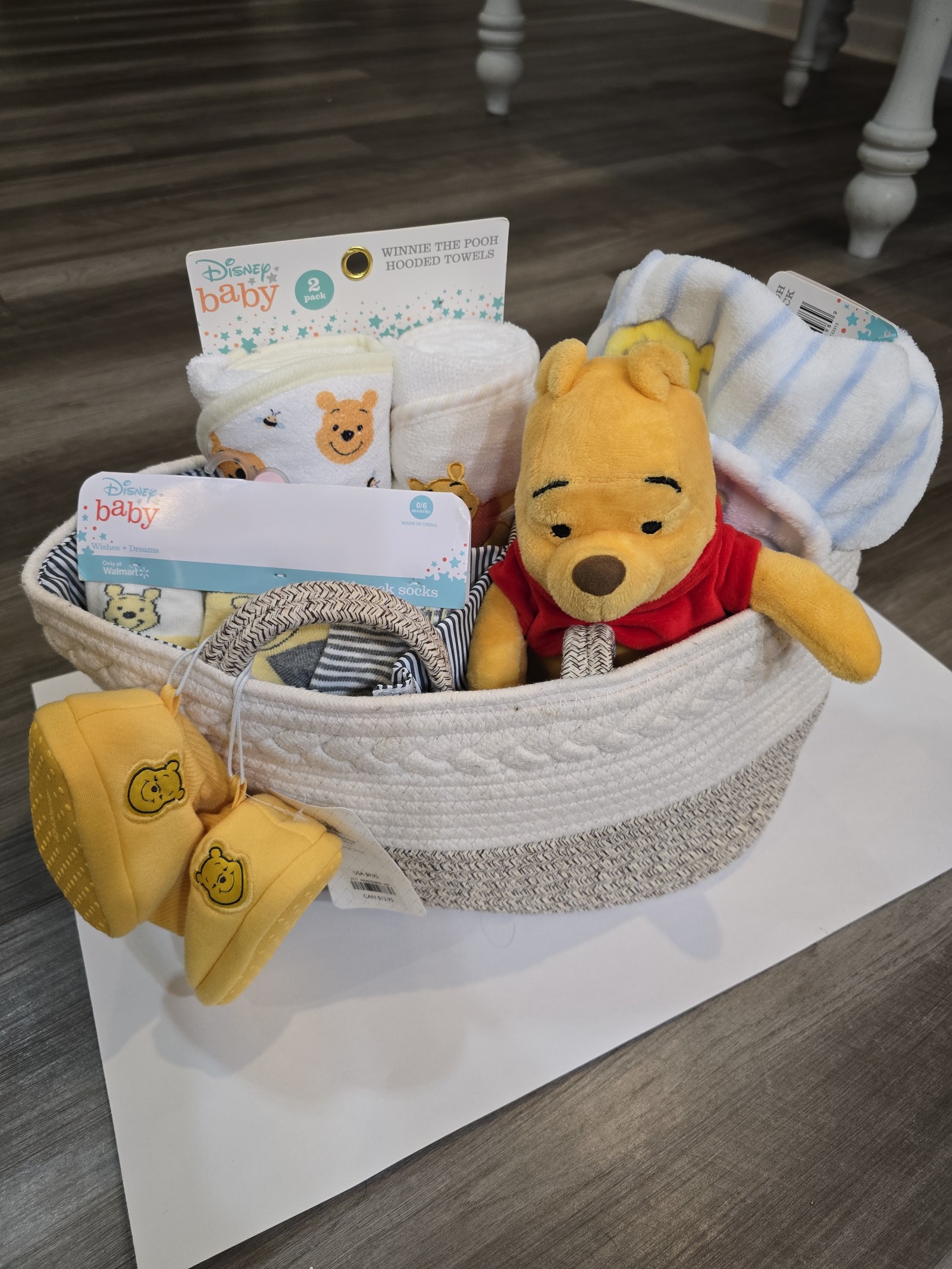 Winnie the pooh gift basket disney baby brand