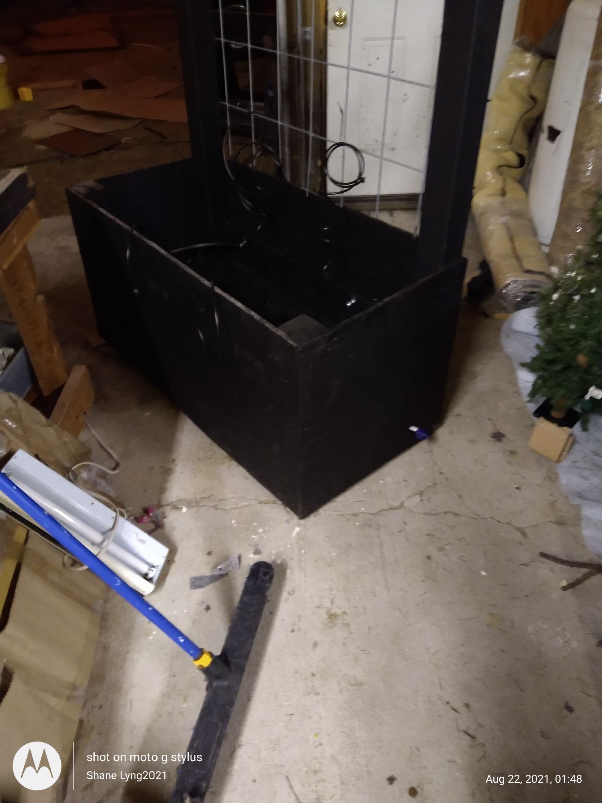 Patio planter boxes