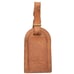 Authentic Louis Vuitton Vachetta Leather Luggage Tag O