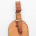 Authentic Louis Vuitton Vachetta Leather Luggage Tag O