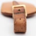 Authentic Louis Vuitton Vachetta Leather Luggage Tag O