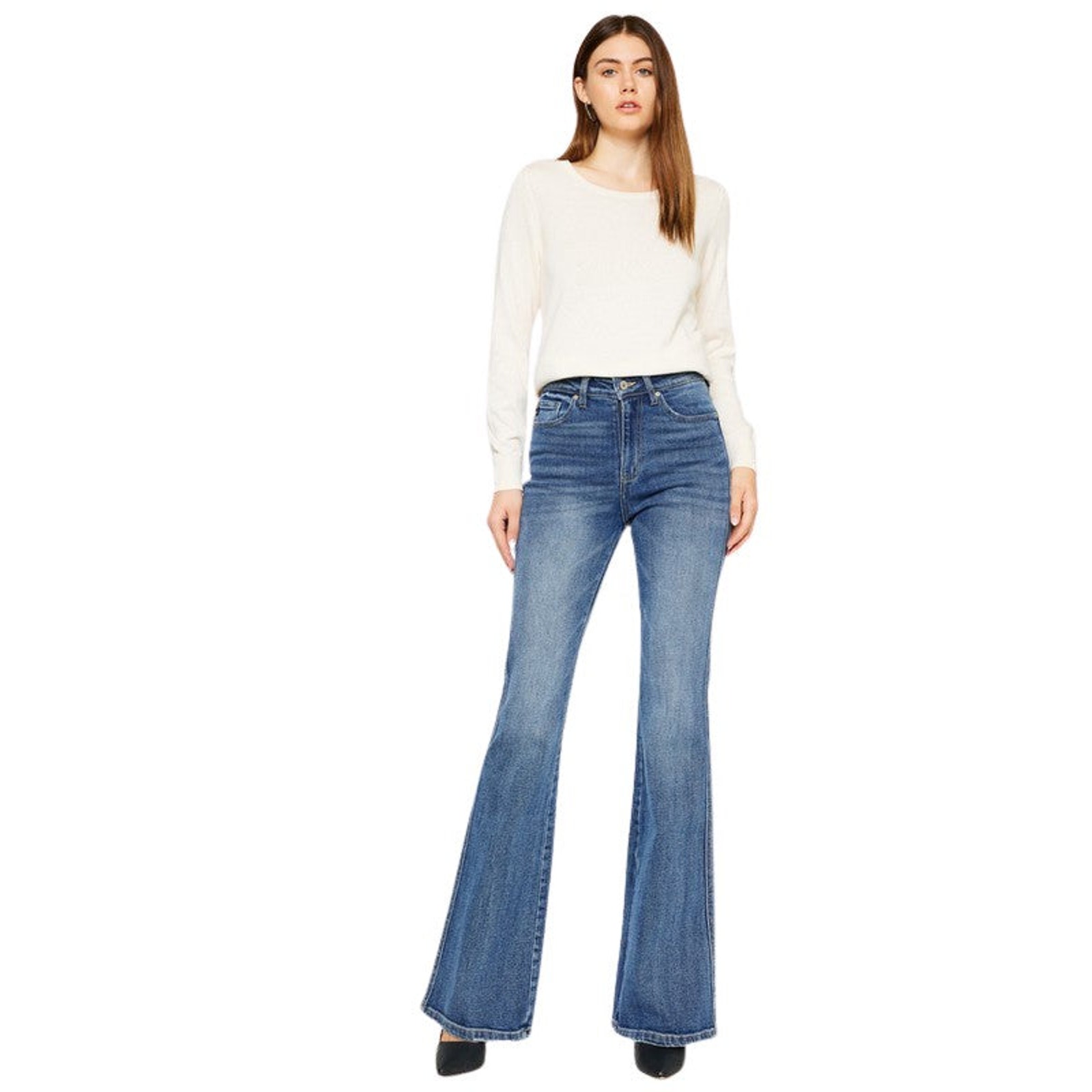 Kan Can High Rise Flare Jeans - Size 9/28