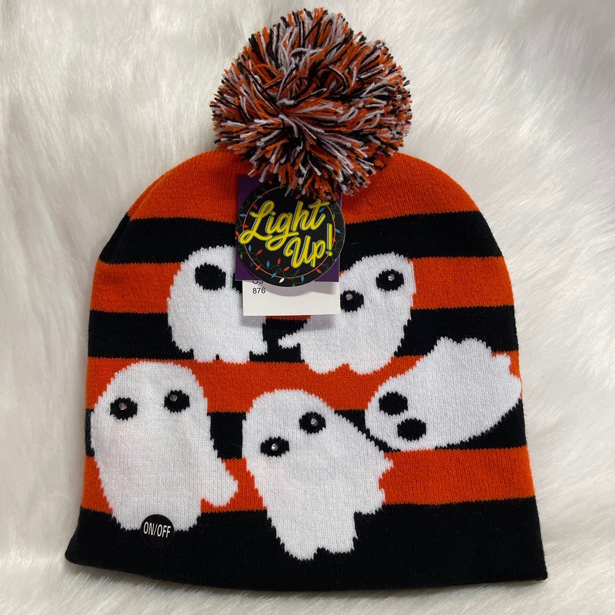 Ghost Light Up Beanie