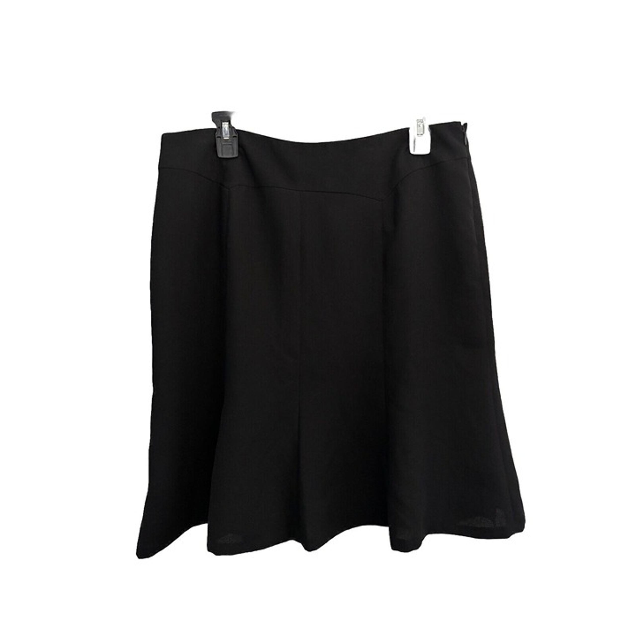 Jones Wear Formal Skirt Tulip Hem Black Women 14