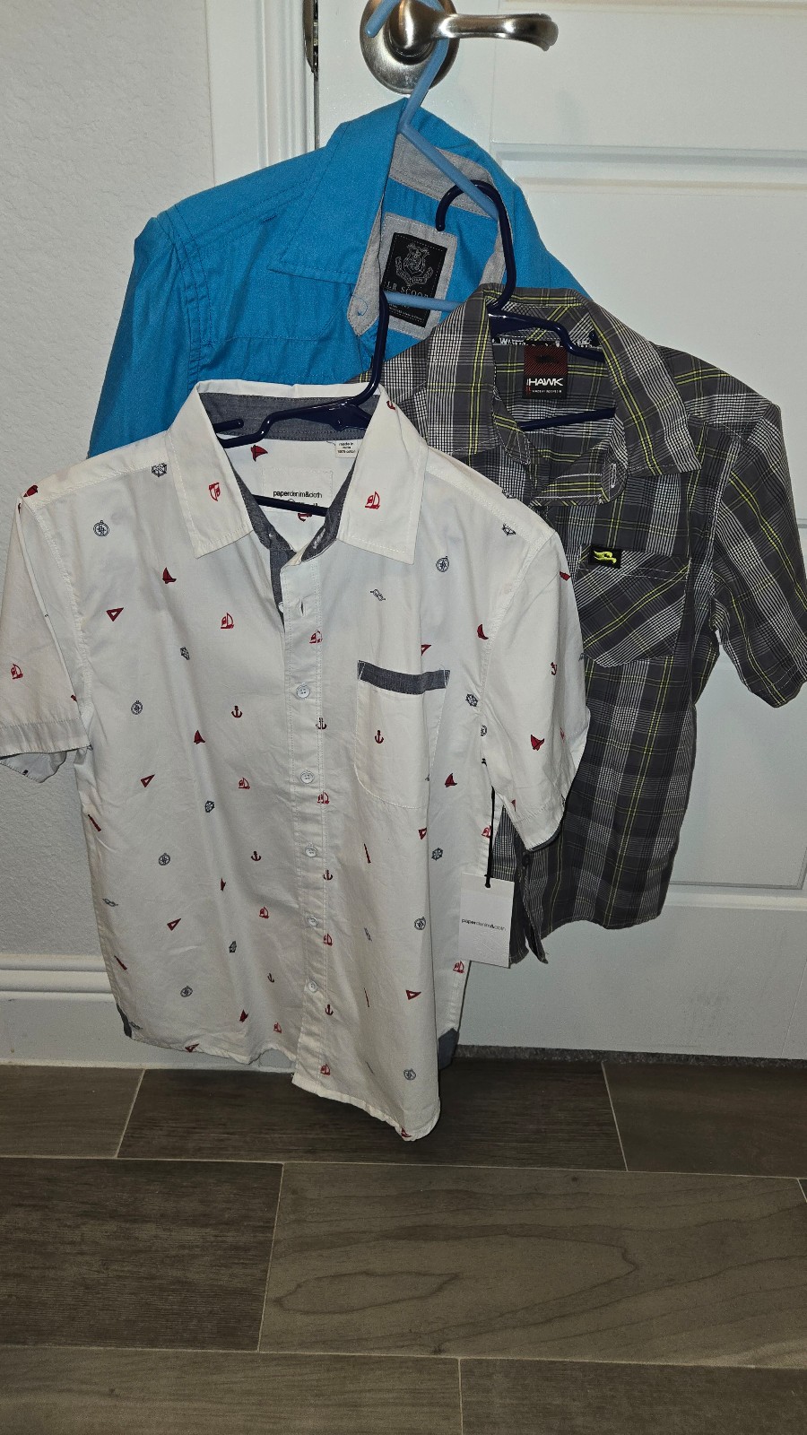 Boy's Size 8 Button Down Shirt Bundle of 3