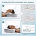 Olumoon Neck Pillow Memory Foam Pillows - Neck Support Pillow for Pain Relief
