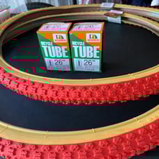 Tires in different sizes, tread & colors. Contact to confirm then place the offe
