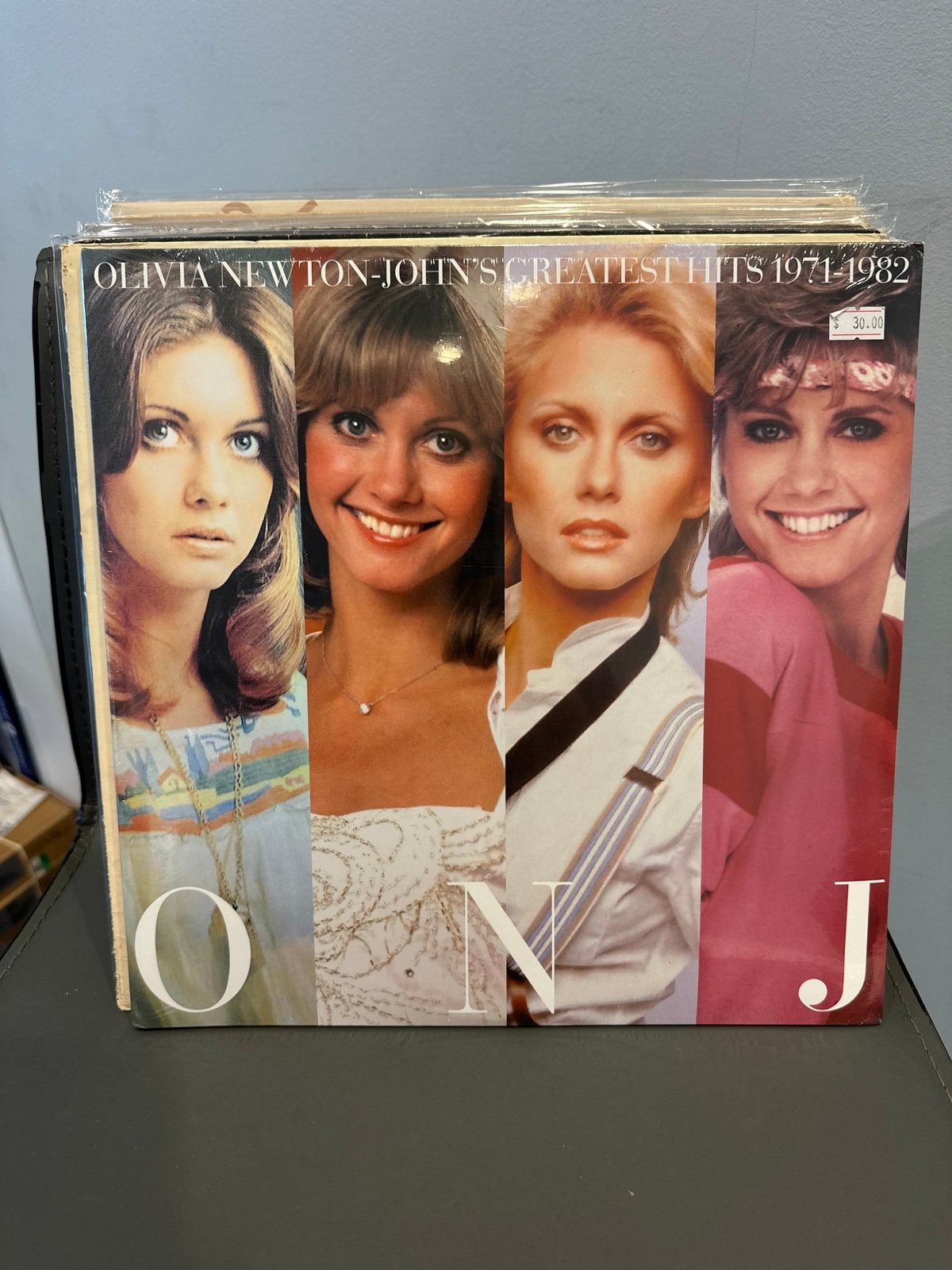 Olivia Newton-John - Greatest Hits - Sealed Blue & Pink Vinyl Record (M/M)