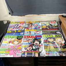 Anime Otaku USA Magazine Lot Of 6 Includes August 2017 Konosuba