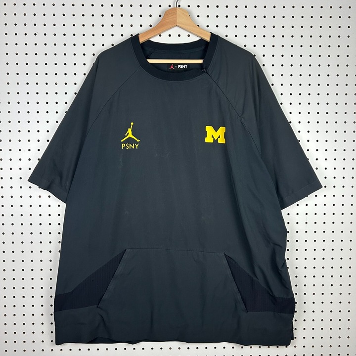 Michigan Wolverines x PSNY Team Issued Jordan Brand Windbreaker Jacket XXL Rare
