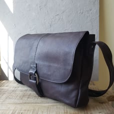 David King Leather laptop bag