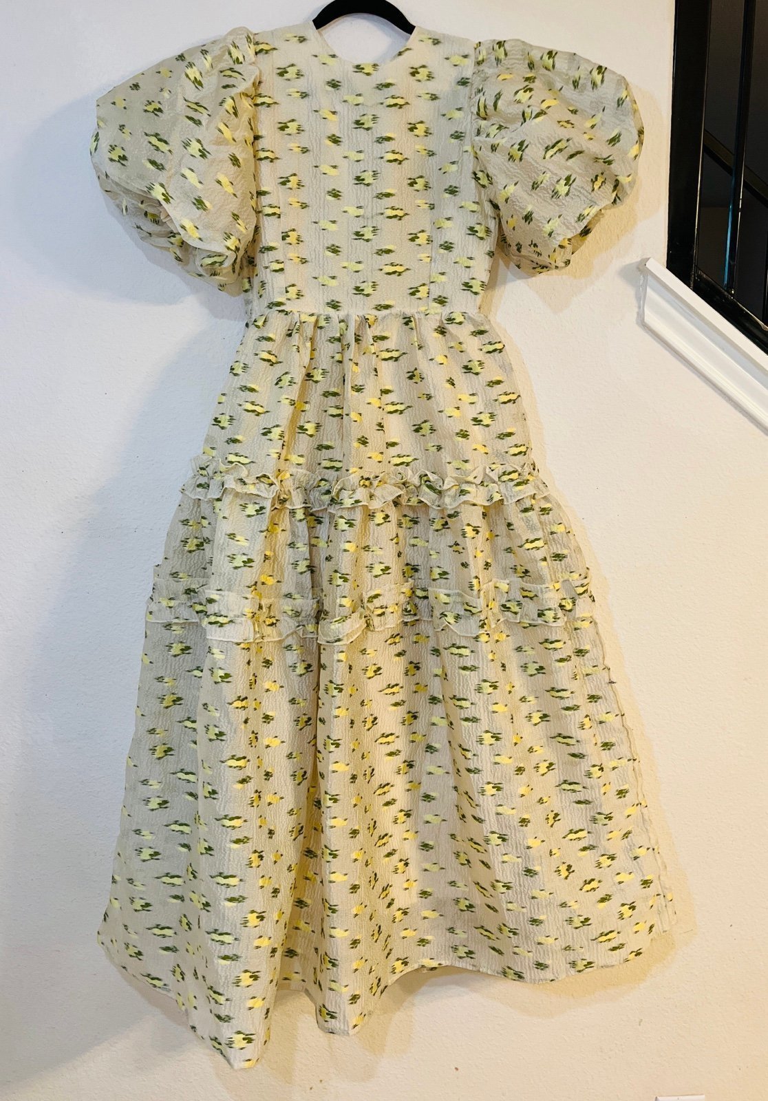 Sister Jane Dream Meadow Jacquard Puffy Dress