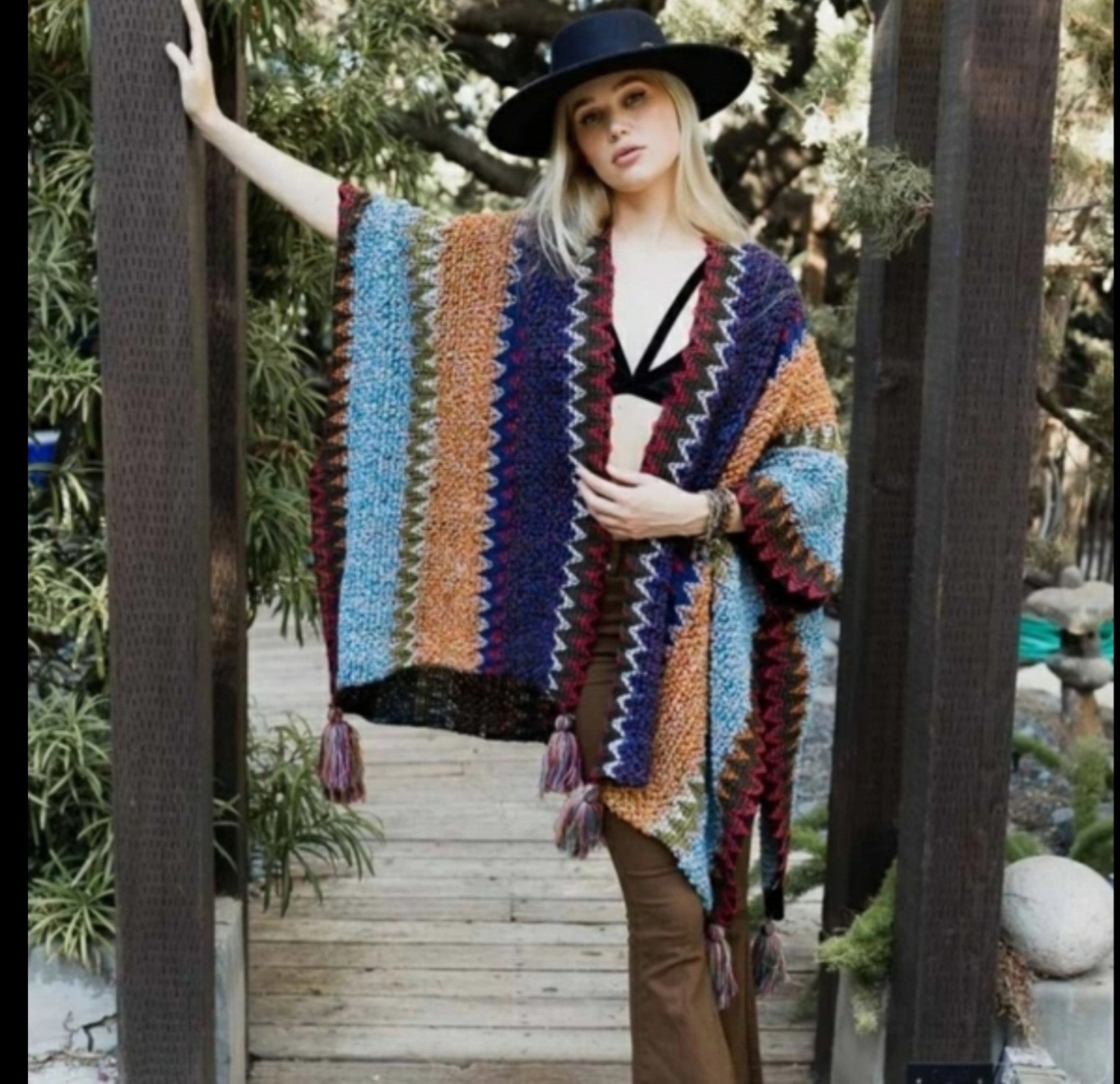 BOHEMIAN RUANA
