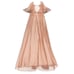 ANTHROPOLOGIE BHLDN Isabella Dress Floral Applique Embellished Boho Bridal Dress