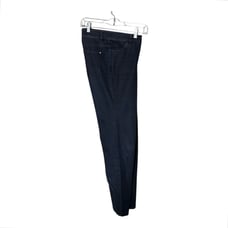 Lafayette 148 New York Cotton-Blend Thompson Straight Leg Jeans in Blue Size 10