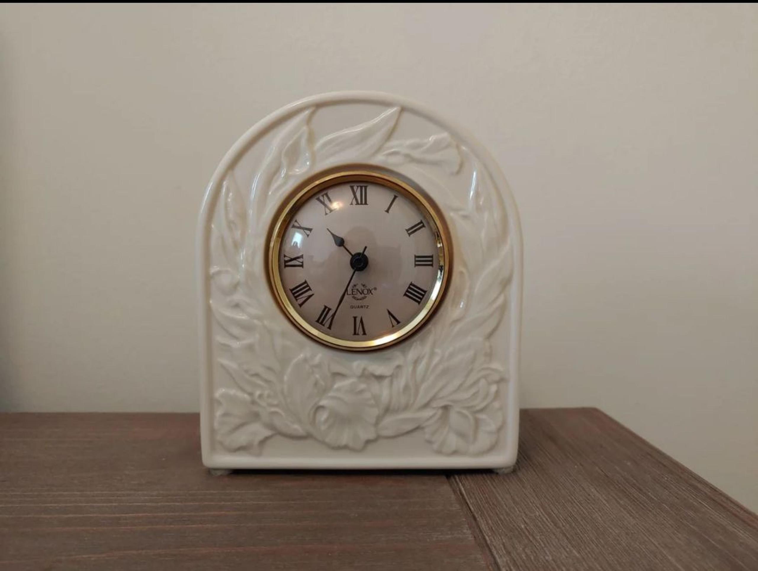 Lenox Ceramic Mantle Clock