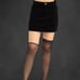 Black Corduroy Ribbed Mini Skirt NWT Size Small