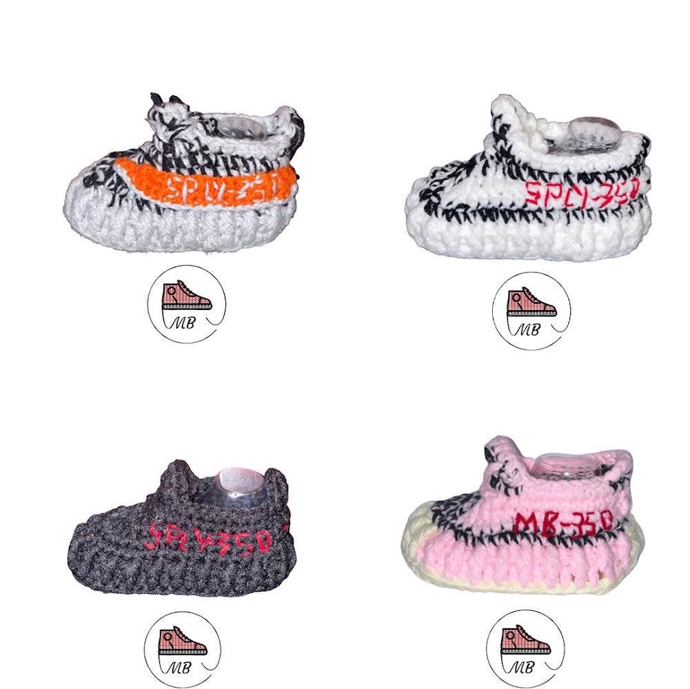 Knitted Shoes For Baby - 4 Pack YZY By MumyBuddy