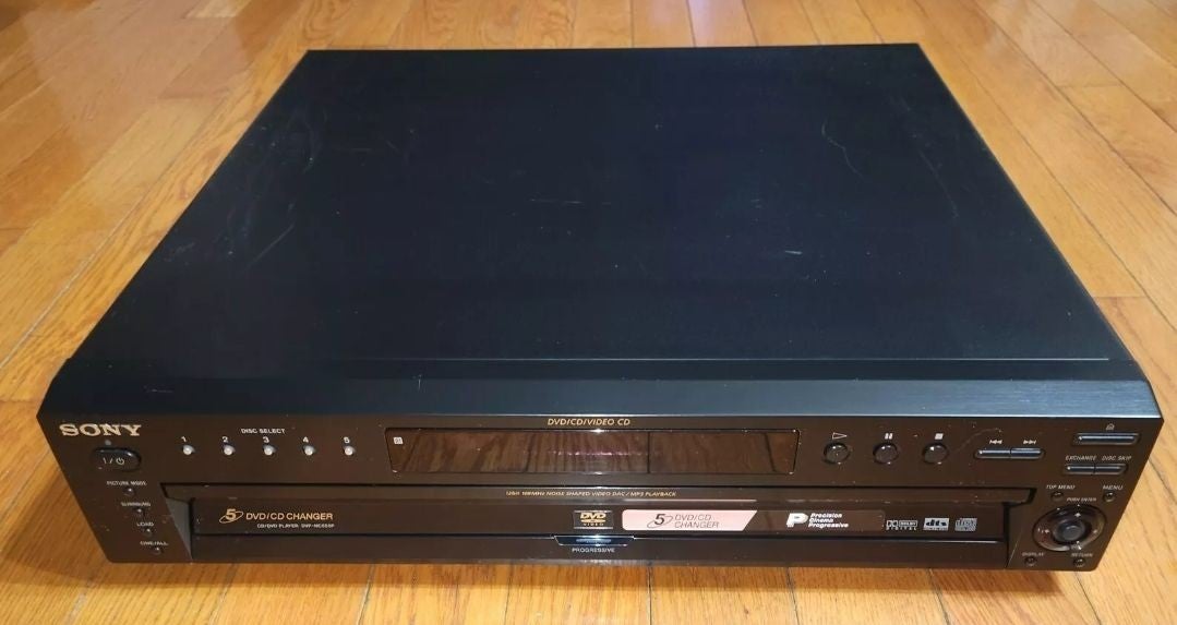Sony DVP-NC655P - 5 Disc DVD CD Carousel Changer Player Component - TESTED WORKS
