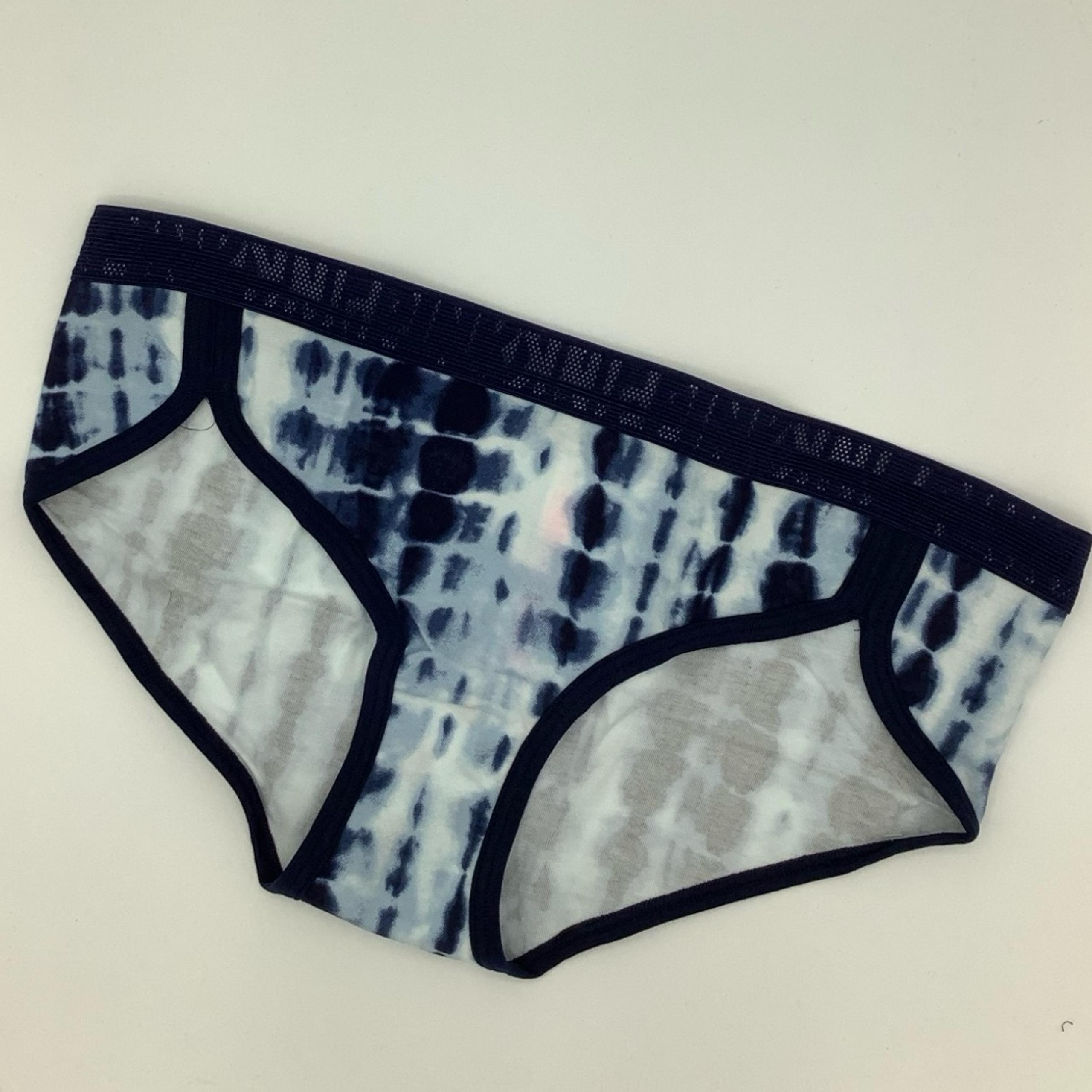 New Victoria’s Secret PINK Mesh Logo Hipster Panties - Small - Tie Dye