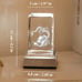 3D laser China Dragon color night light office or home decoration
