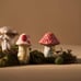 NIB Anthropologie Mushroom Fungi Nathalie Lété Whimsical Salt & Pepper Skakers