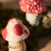 NIB Anthropologie Mushroom Fungi Nathalie Lété Whimsical Salt & Pepper Skakers