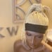 Headband Up do ponytail