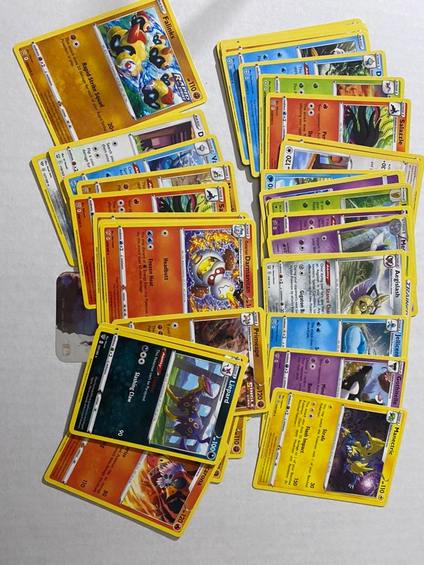 Pokemon Cards non holo rare Lot
